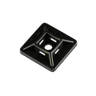 Self adhesive cable tie mounts
