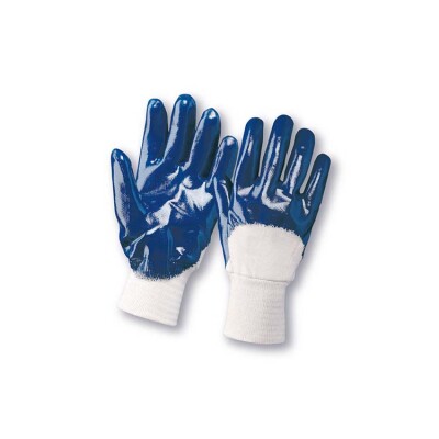 Professional nitrile gloves high resistance with elasticated wristband
