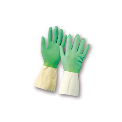 2-Colour latex gloves