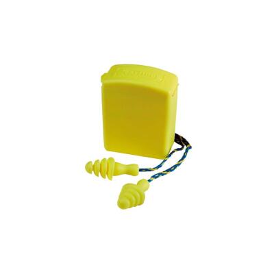 Tapón auditivo reutilizable con cordón