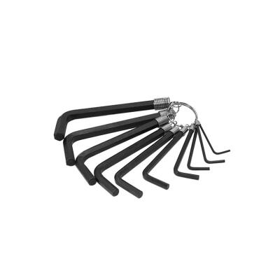 Din 911 hex key set with ring